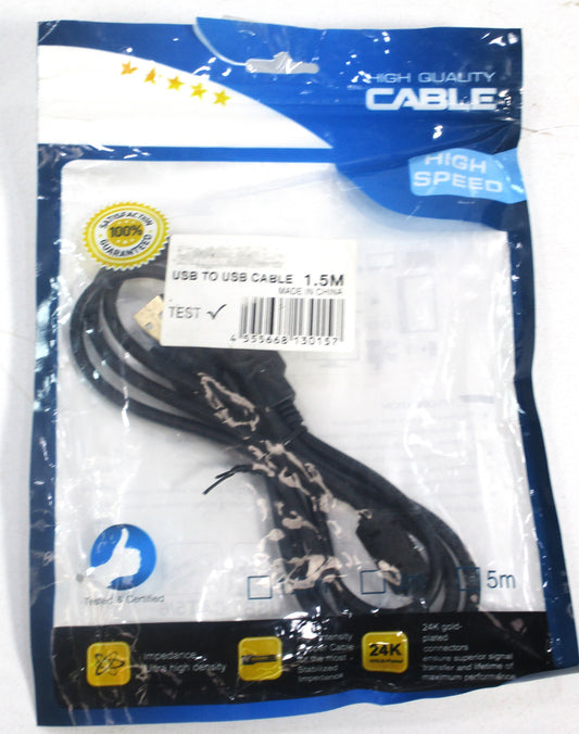 Usb To Usb Cable 1.5M