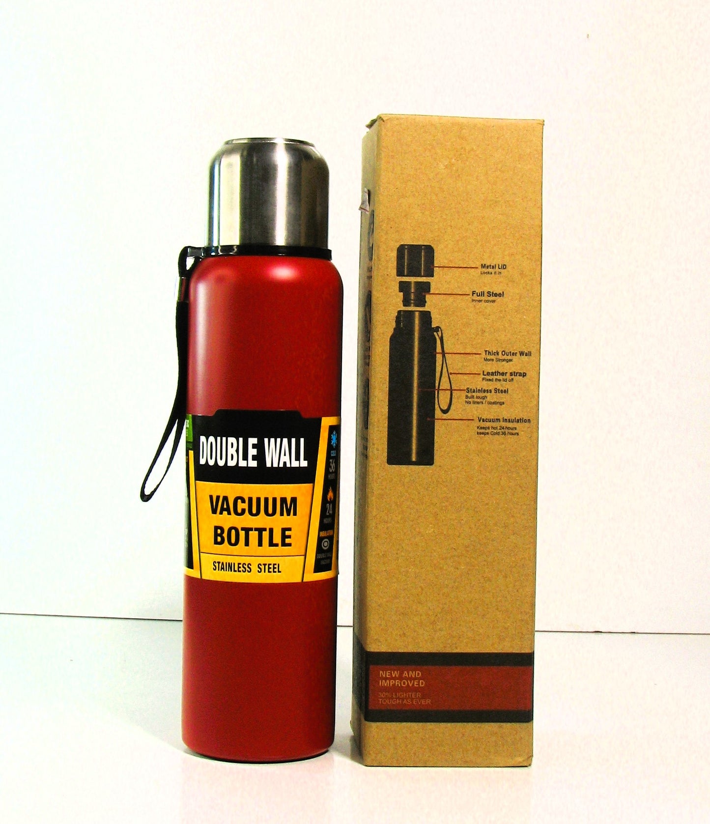 Double Wall Vacuum Flask 1L