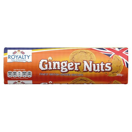 Royalty Ginger Nuts Bisc 300G
