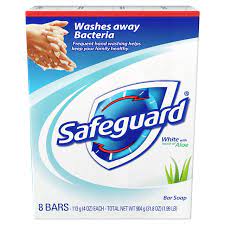 Safeguard White A/Bact Soap65G