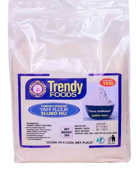 Trendy Yam Flour 2Kg